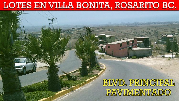 Foto Terreno en Venta en Fracc. Villa Bonita, Rosarito, Baja California - U$D 26.000 - TEV197187 - BienesOnLine