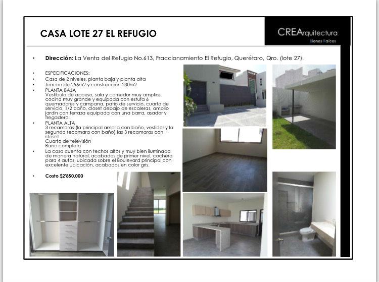 Foto Casa en Venta en el refugio, La Piedad (San Miguel Colorado), Queretaro Arteaga - $ 2.850.000 - CAV178941 - BienesOnLine