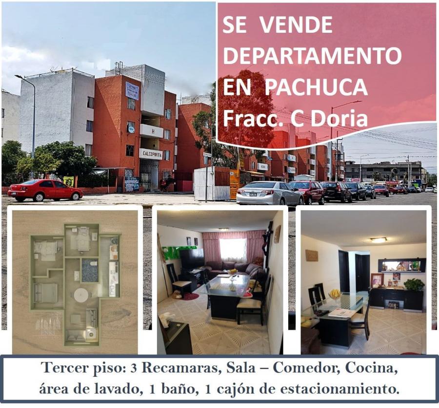 Foto Departamento en Venta en Juan C Doria, Pachuca de Soto, Hidalgo - $ 545.000 - DEV301007 - BienesOnLine