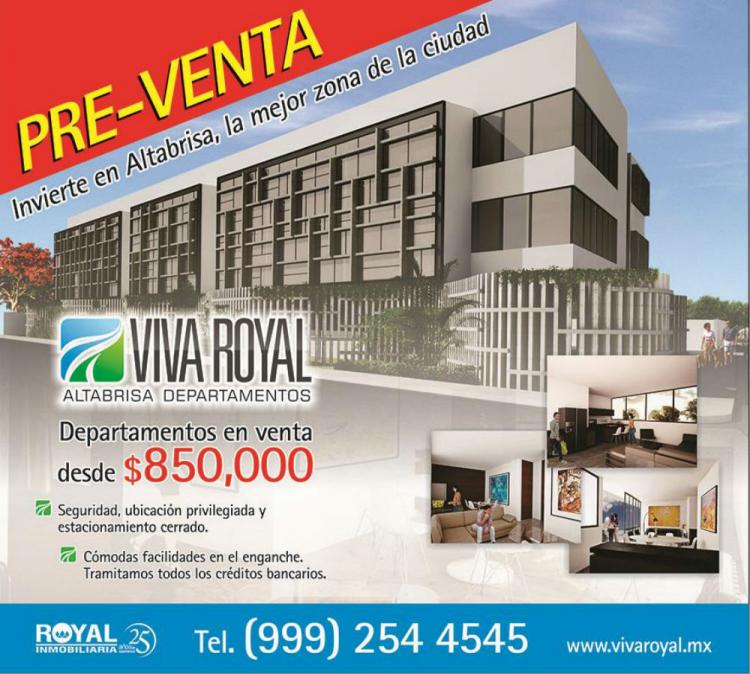 Foto Departamento en Venta en Altabrisa, Mrida, Yucatan - $ 900.000 - DEV124967 - BienesOnLine