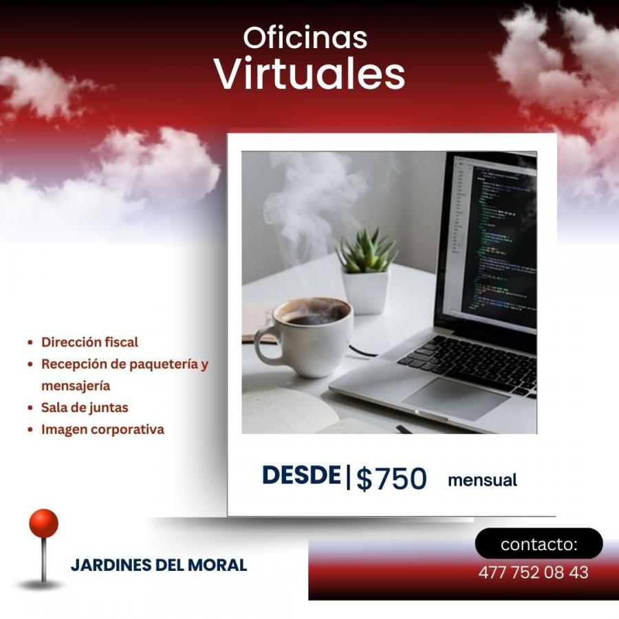 Foto Oficina en Renta en JARDINES DEL MORAL, León de los Aldama, Guanajuato - $ 750 - OFR362029 - BienesOnLine
