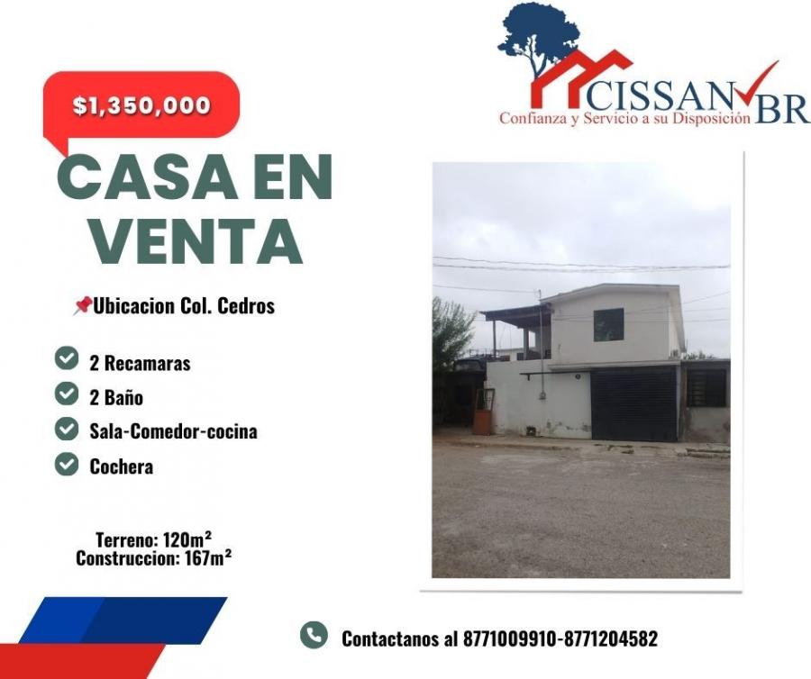 Foto Casa en Venta en Fracc. Cedros, Ciudad Acua, Coahuila de Zaragoza - $ 1.350.000 - CAV333843 - BienesOnLine
