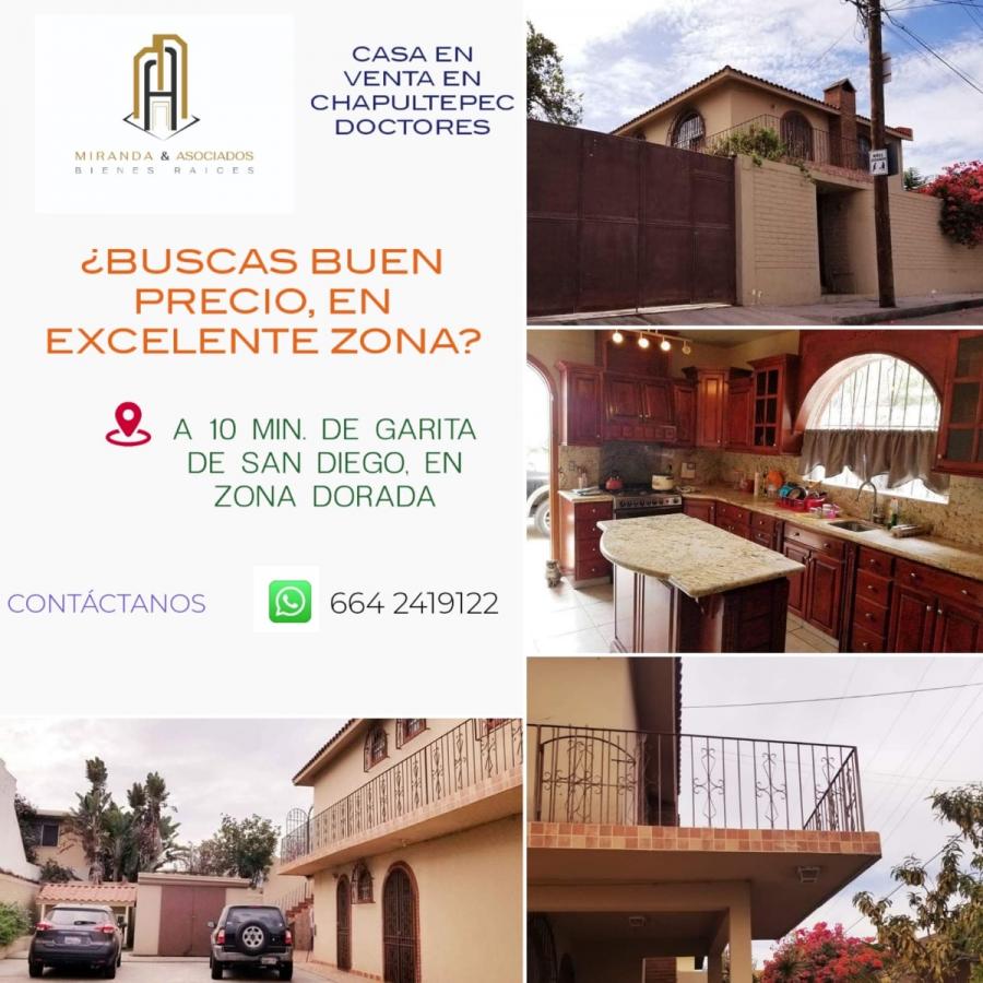 Foto Casa en Venta en CHAPULTEPEC, Tijuana, Baja California - U$D 450.000 - CAV299841 - BienesOnLine