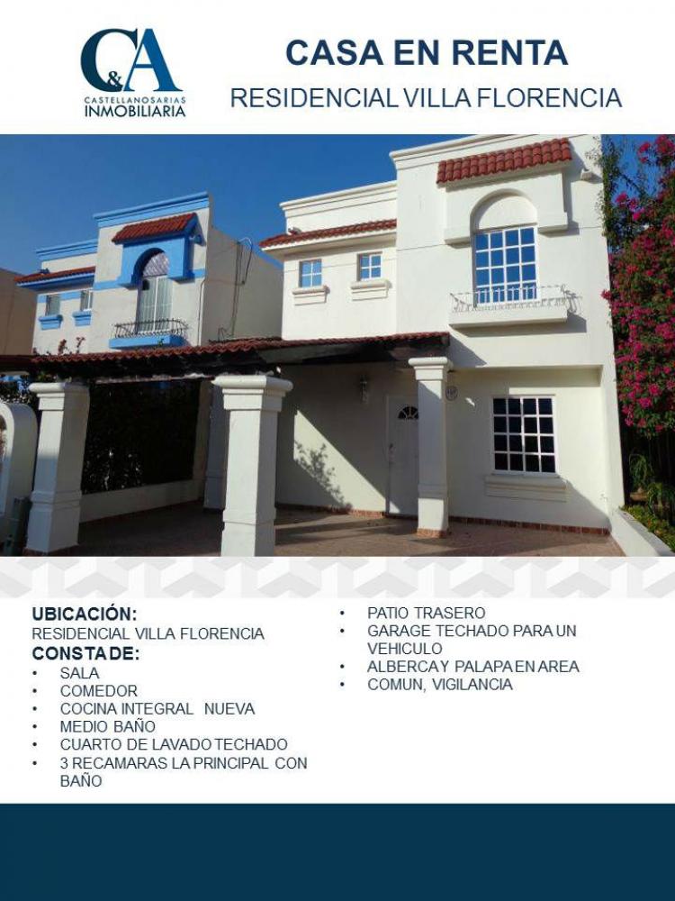 Foto Casa en Renta en fraccionamiento villa florencia, Ciudad del Carmen, Campeche - $ 13.000 - CAR145611 - BienesOnLine