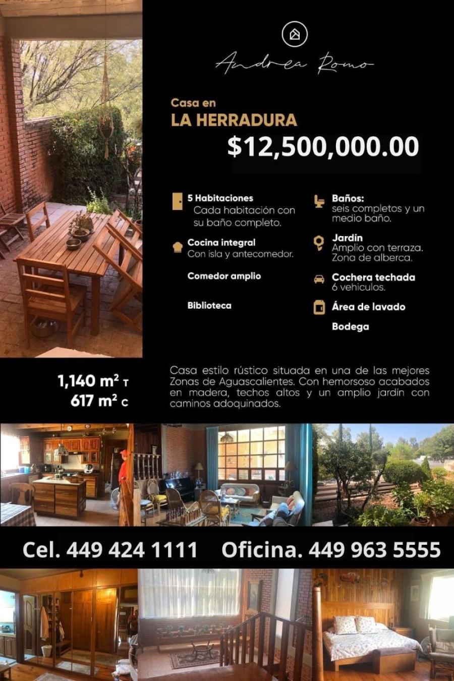 Foto Casa en Venta en La Herradura, Aguascalientes, Aguascalientes - $ 12.500.000 - CAV309864 - BienesOnLine