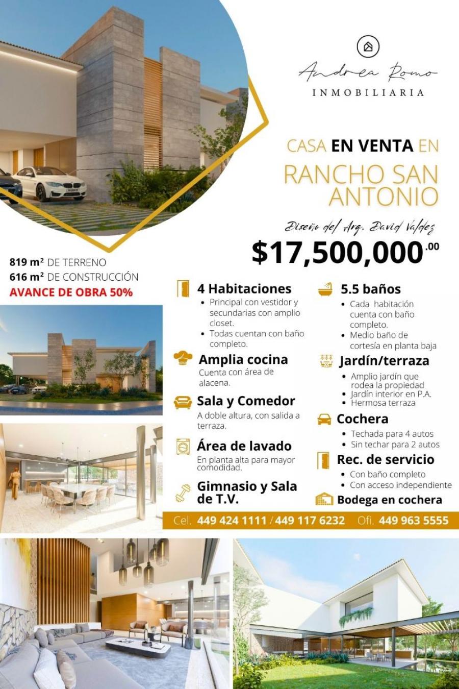 Foto Casa en Venta en Rancho San Antonio, Aguascalientes, Aguascalientes - $ 17.500.000 - CAV352731 - BienesOnLine