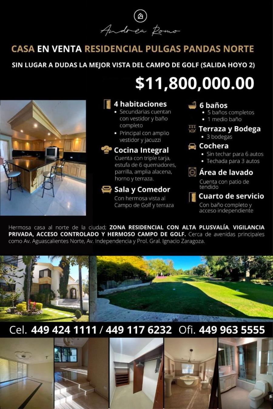 Foto Casa en Venta en Pulgas Pandas Norte, Aguascalientes, Aguascalientes - $ 11.800.000 - CAV331738 - BienesOnLine