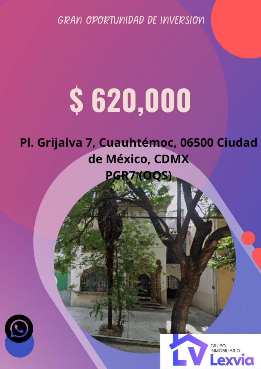 Foto Casa en Venta en CUAUTEMOC, Cuauhtmoc, Distrito Federal - $ 620.000 - CAV352528 - BienesOnLine