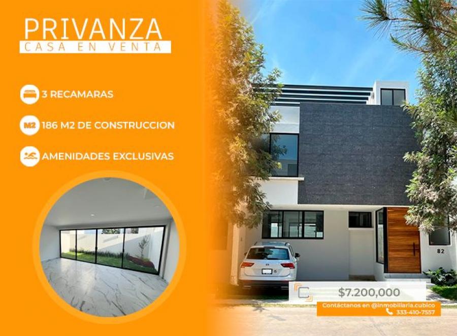 Foto Casa en Venta en PRIVANZA HABITAT, Zapopan, Jalisco - $ 7.200.000 - CAV328222 - BienesOnLine