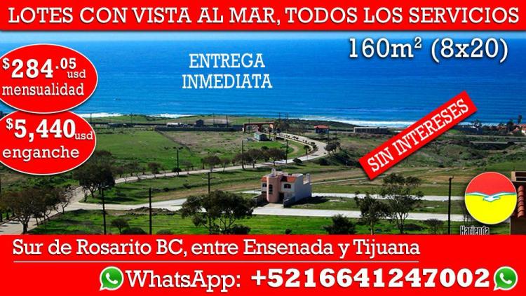 Foto Terreno en Venta en Rosarito, Baja California - U$D 27.200 - TEV195899 - BienesOnLine