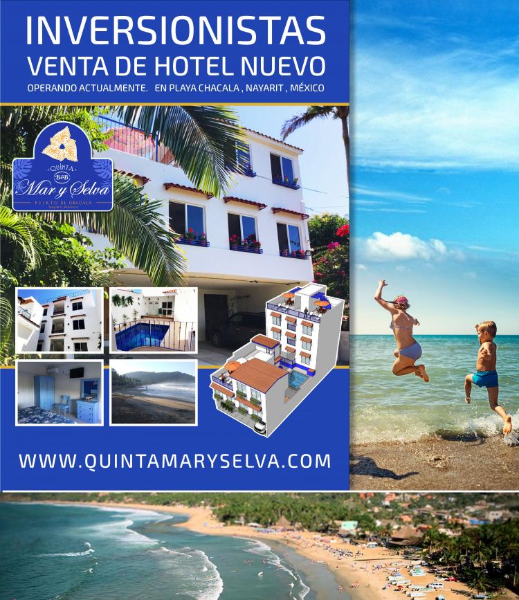 Foto Hotel en Venta en Puerto de Chacala, Nayarit - U$D 460.000 - HOV224012 - BienesOnLine