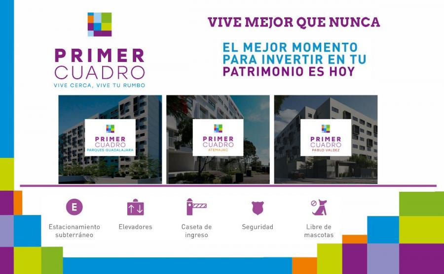 Foto Departamento en Venta en OLIMPICA, Guadalajara, Jalisco - $ 1.750.000 - DEV314708 - BienesOnLine