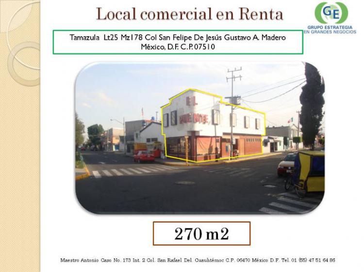 Foto Local en Renta en Gustavo A. Madero, Distrito Federal - $ 100 - LOR63861 - BienesOnLine