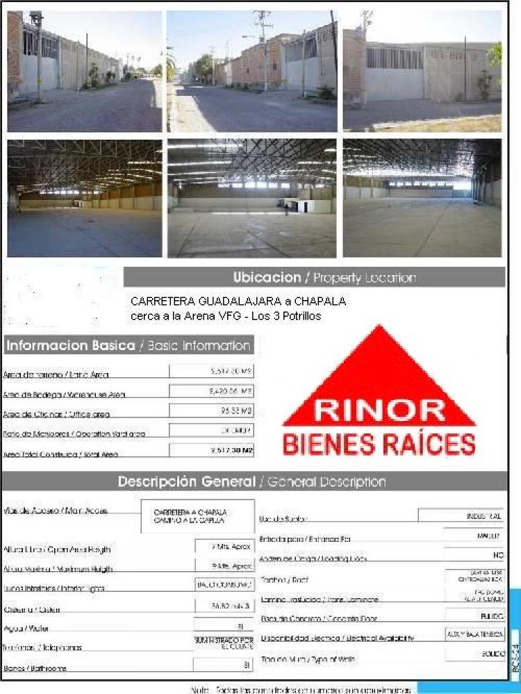 Foto Bodega en Renta en cerca Arena VFG - Los 3 Potrillos, Guadalajara, Jalisco - $ 55.329 - BOR12151 - BienesOnLine