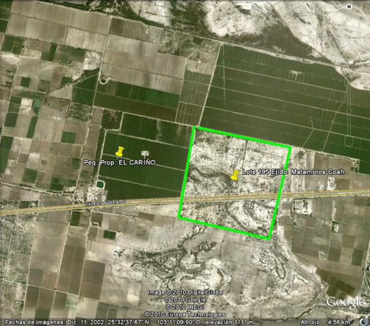 Foto Rancho en Venta en Matamoros, Coahuila de Zaragoza - 100 hectareas - $ 20.000.000 - RAV31162 - BienesOnLine