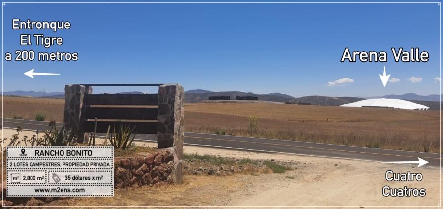 Foto Terreno en Venta en Rancho Bonito a 200 metros del Entronque El Tigre, Ensenada, Baja California - U$D 35 - TEV348665 - BienesOnLine