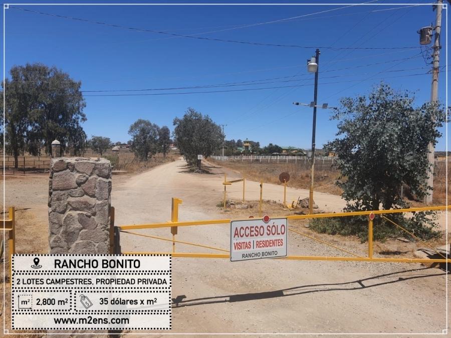 Foto TERRENOS en ZONA CAMPESTRE y Prop. Priv. a 15 min de SAN MIGUEL en VENTA de 2,800 m2