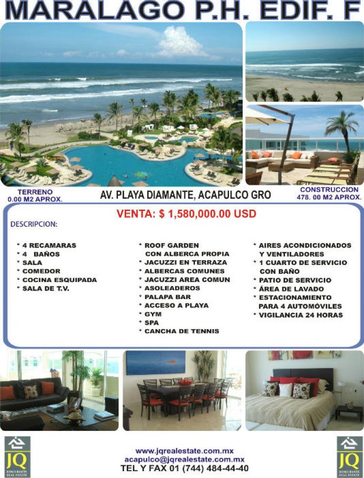 Foto Penthouse en Venta en Diamante, Acapulco de Jurez, Guerrero - U$D 1.580.000 - PEV56395 - BienesOnLine