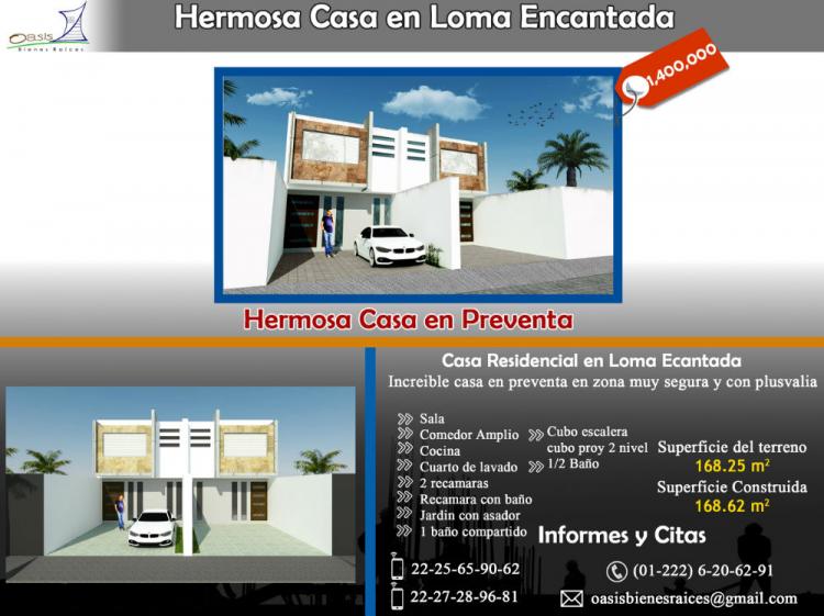 Foto Casa en Venta en Loma Encantada, Puebla, Puebla - $ 1.400.000 - CAV180583 - BienesOnLine
