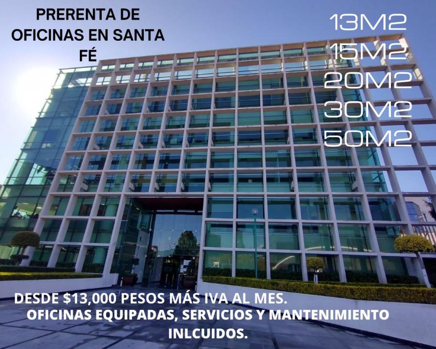 Foto Oficina en Renta en LOMAS DE SNTA FE, lvaro Obregn, Distrito Federal - $ 13.000 - OFR335017 - BienesOnLine