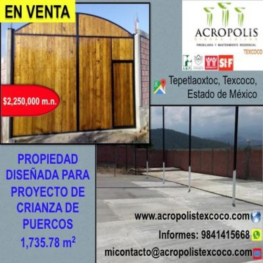 Foto Granja en Venta en Texcoco de Mora, Mexico - $ 2.250.000 - GRV249478 - BienesOnLine