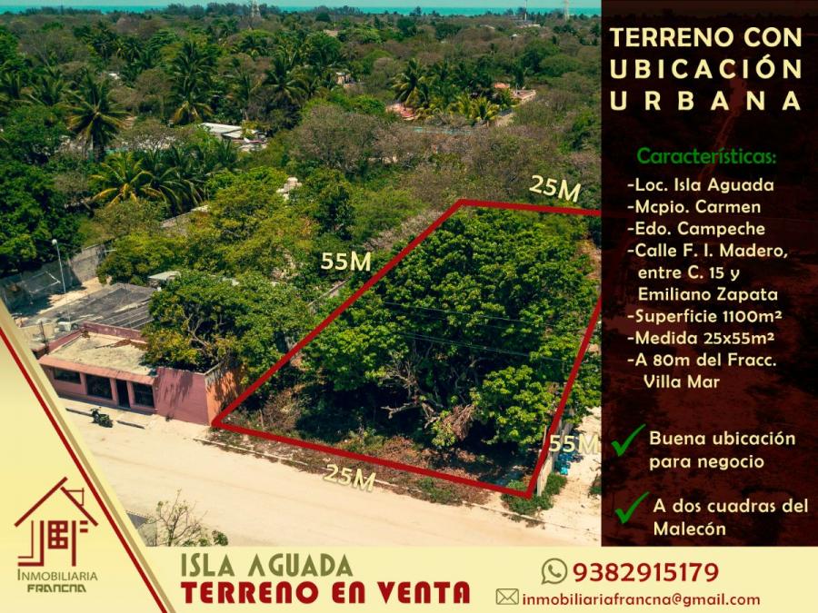 Foto Terreno en Venta en revolucion, Carmen, Campeche - $ 1.650.000 - TEV347122 - BienesOnLine
