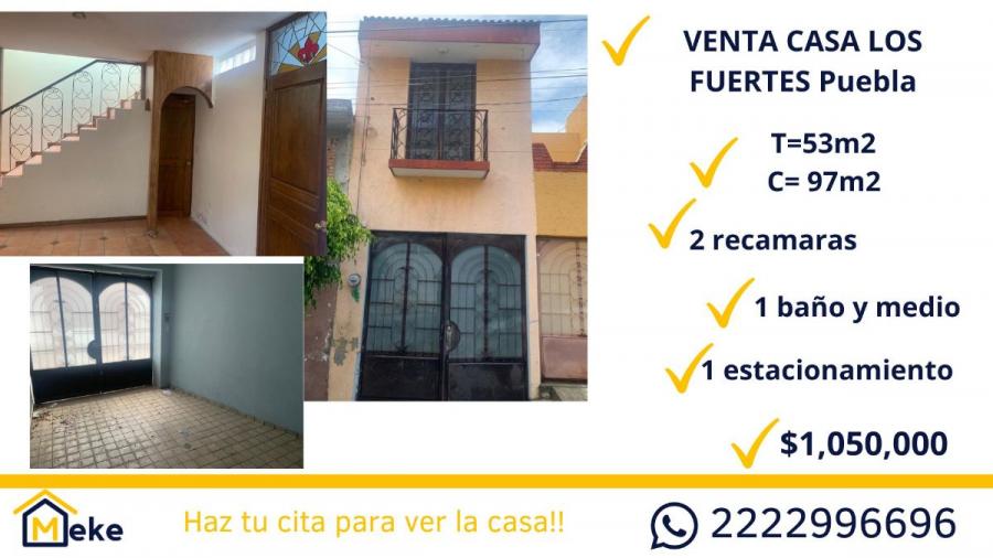 Foto Casa en Venta en los fuertes puebla, Puebla, Puebla - $ 1.050.000 - CAV340439 - BienesOnLine
