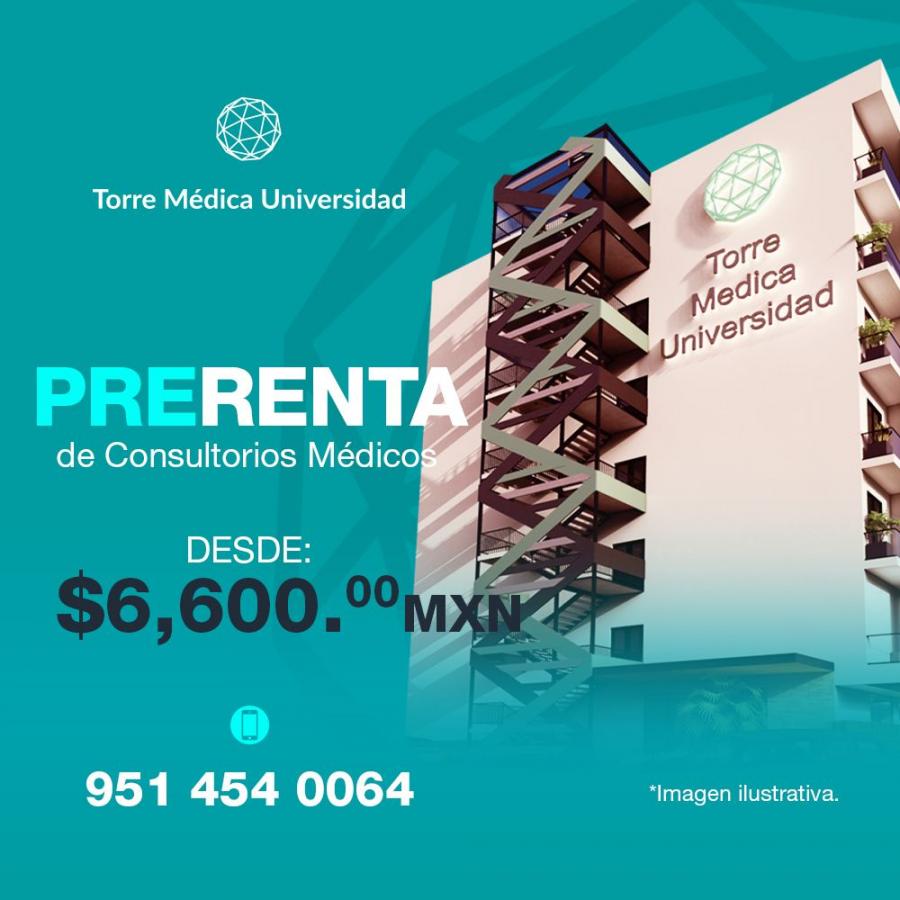 Foto Oficina en Renta en Avenida Universidad, Oaxaca, Oaxaca - $ 6.600 - OFR345946 - BienesOnLine