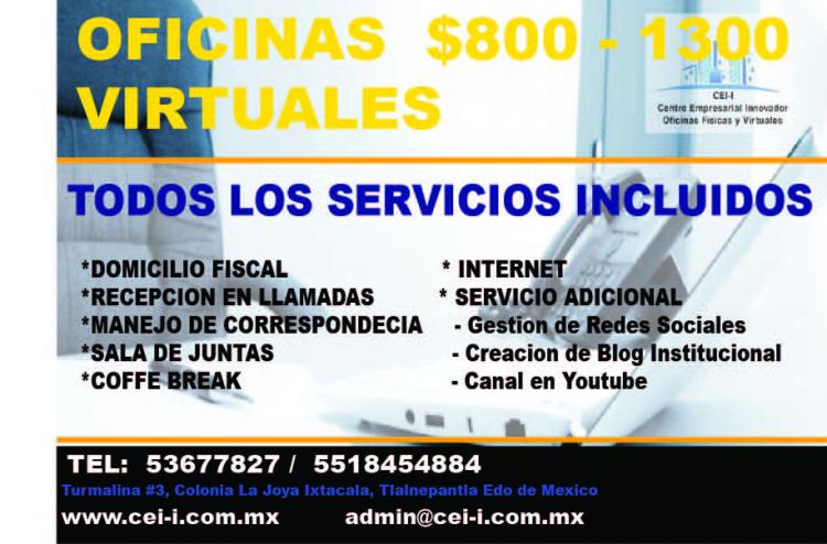 Foto Oficina en Renta en tlalnepantla, Tlalnepantla, Mexico - $ 800 - OFR152894 - BienesOnLine