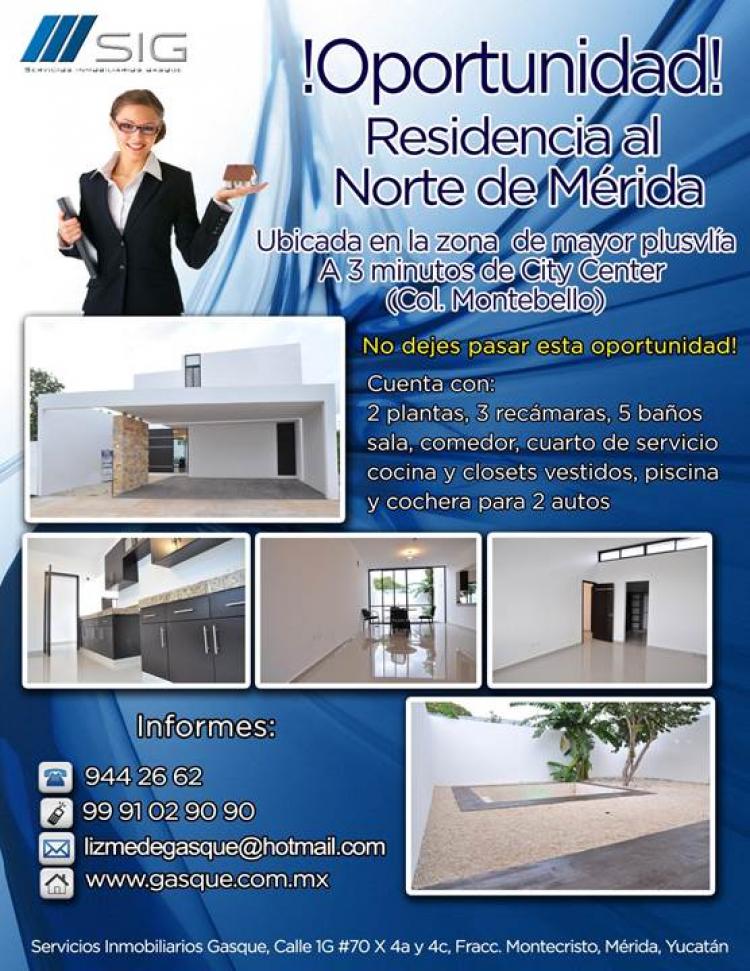 Foto Casa en Venta en Montebello, Mrida, Yucatan - $ 2.150.000 - CAV104158 - BienesOnLine