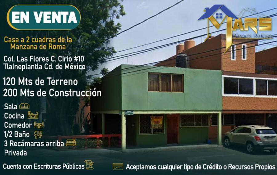 Foto Casa en Venta en Colonia Las Flores, Mexico - $ 3.500.000 - CAV328795 - BienesOnLine