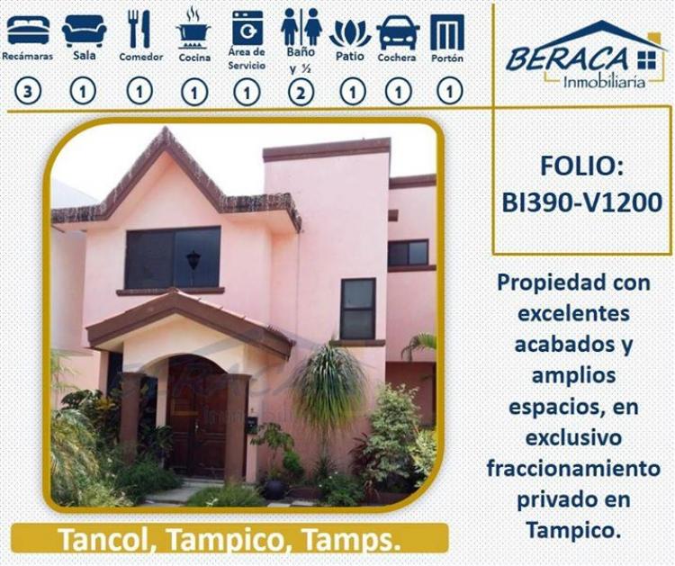 Foto Casa en Venta en tancol, Tampico, Tamaulipas - $ 1.200.000 - CAV225193 - BienesOnLine
