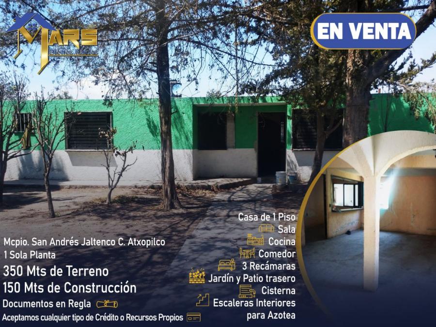 Foto Casa en Venta en Centro, Jaltenco, Mexico - $ 1.200.000 - CAV328927 - BienesOnLine