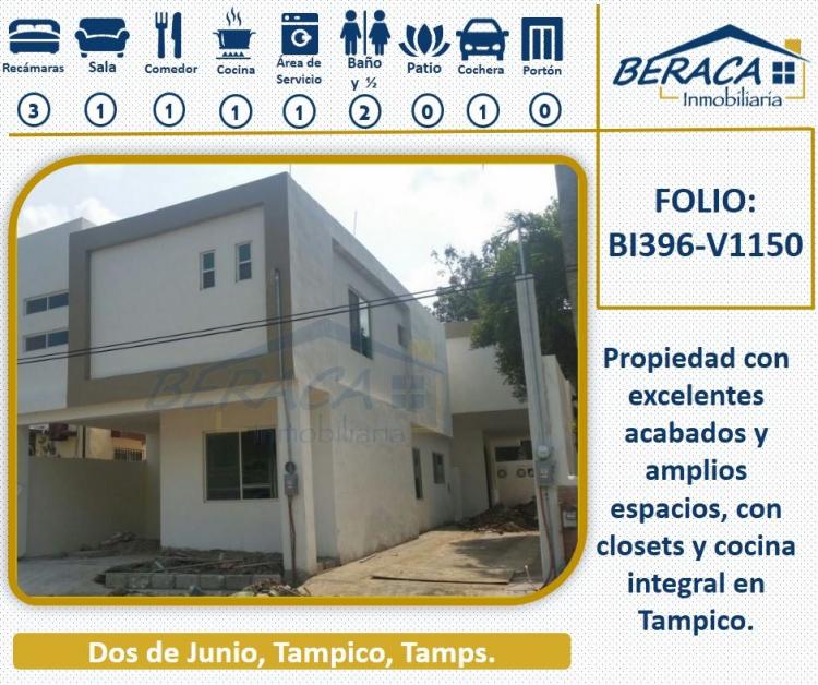 Foto Casa en Venta en dos de junio, Tampico, Tamaulipas - $ 1.150.000 - CAV225173 - BienesOnLine