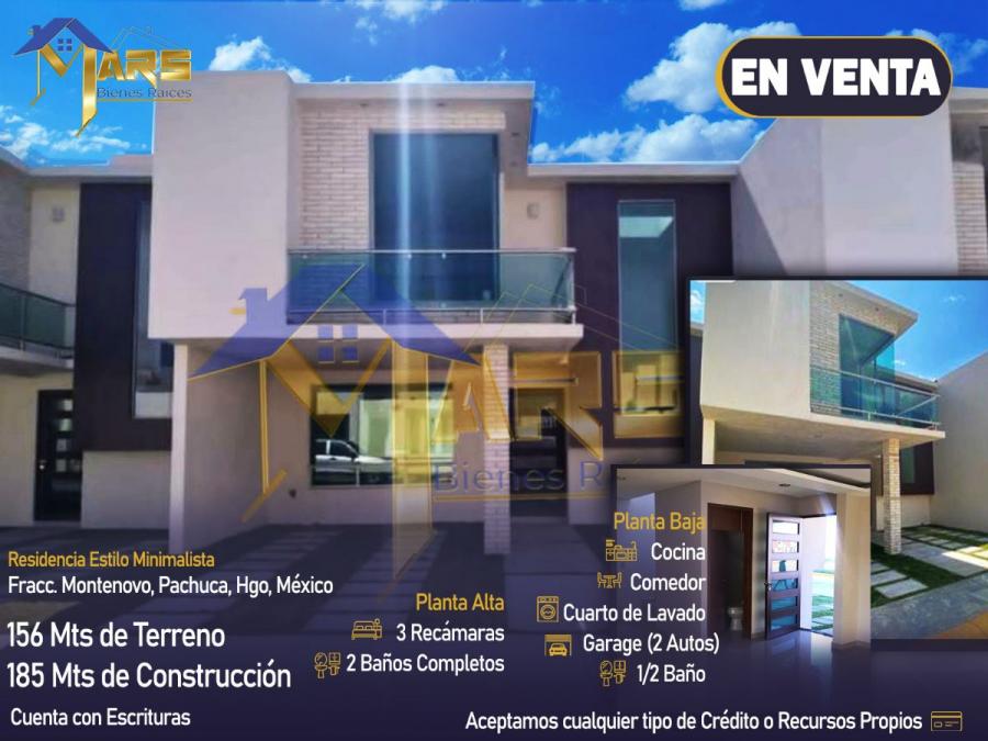 Foto Casa en Venta en Monte Novo, Pachuca de Soto, Hidalgo - $ 2.150.000 - CAV328794 - BienesOnLine