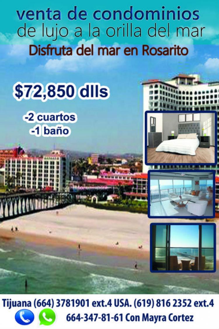 Departamento en Venta en Hotel rosarito beach, Rosarito, Baja California -  U$D  - DEV189909 - BienesOnLine
