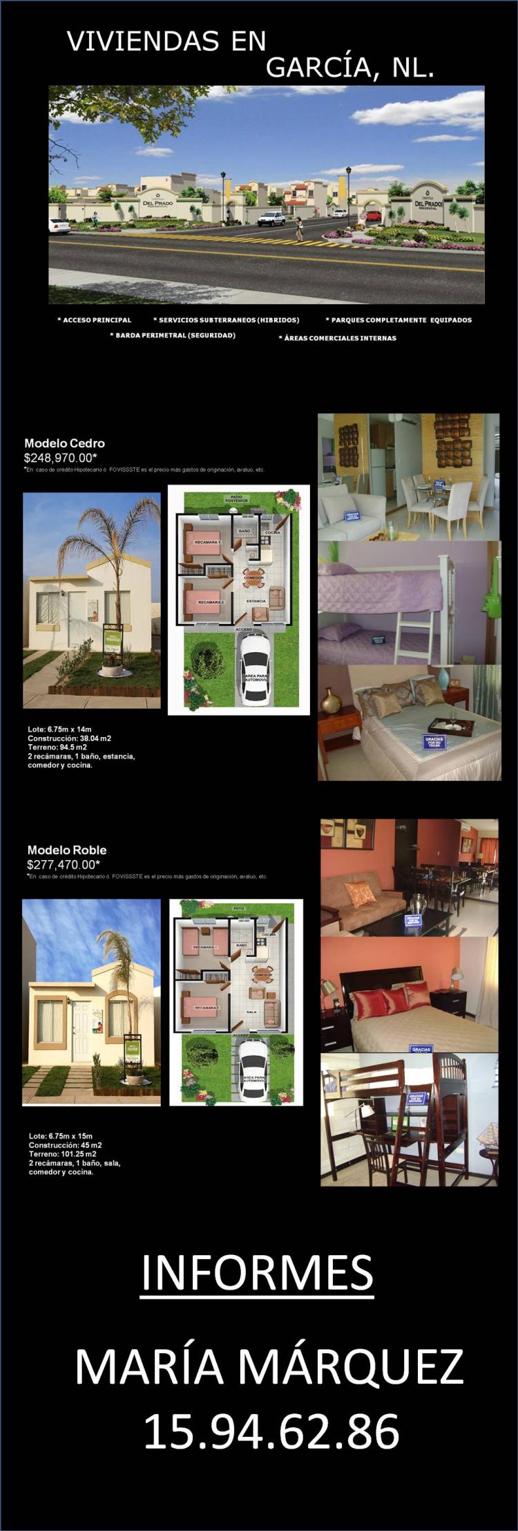 Foto Casa en Venta en URBI VILLA DEL PRADO RESIDENCIAL, Garca, Nuevo Leon - $ 264.970 - CAV13893 - BienesOnLine