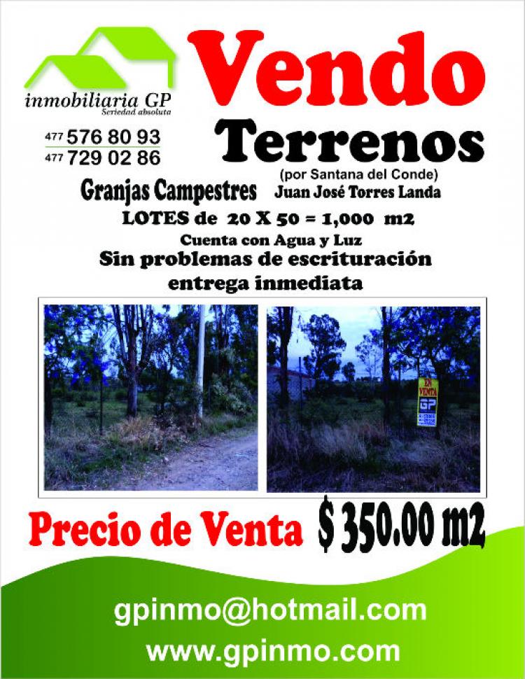 Foto Terreno en Venta en Len de los Aldama, Guanajuato - $ 350.000 - TEV199281 - BienesOnLine