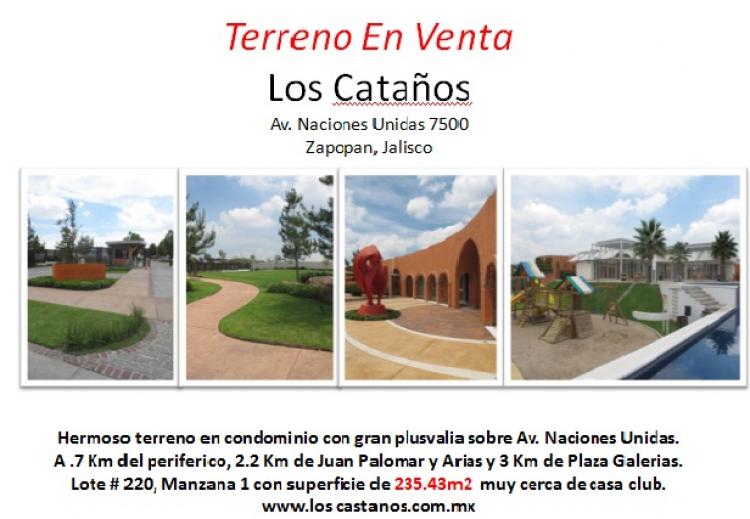 Foto Terreno en Venta en LOS CASTANOS, Zapopan, Jalisco - $ 1.706.000 - TEV42966 - BienesOnLine