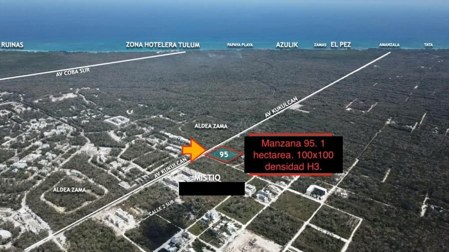 Foto Terreno en Venta en Region 15, Tulum, Quintana Roo - 1 hectareas - U$D 250 - TEV311279 - BienesOnLine