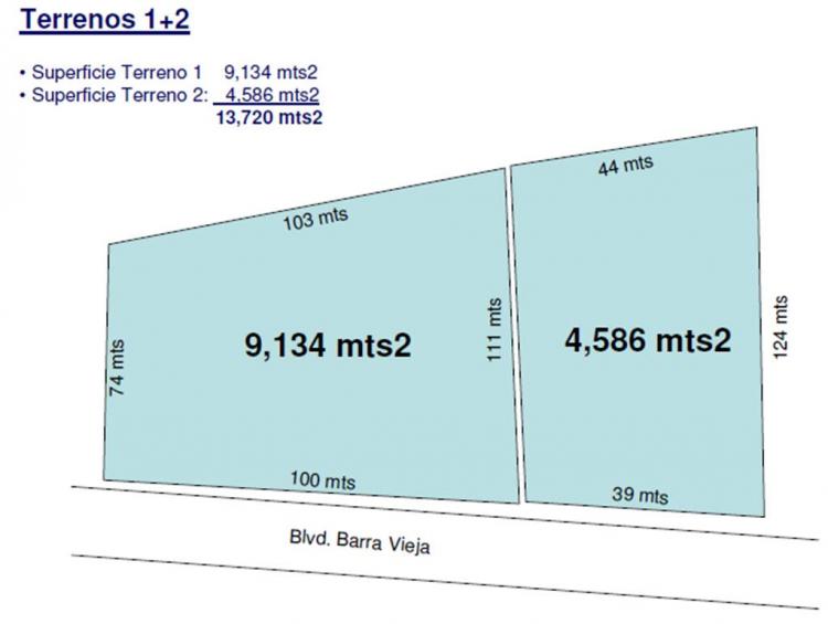 Foto Terreno en Venta en Barra Vieja, Acapulco de Juarez, Guerrero - 13720 hectareas - $ 33.920.000 - TEV17324 - BienesOnLine