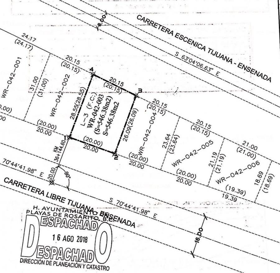 Foto Terreno en Venta en Calafia, La Misin, Baja California - U$D 1.120.000 - TEV292008 - BienesOnLine