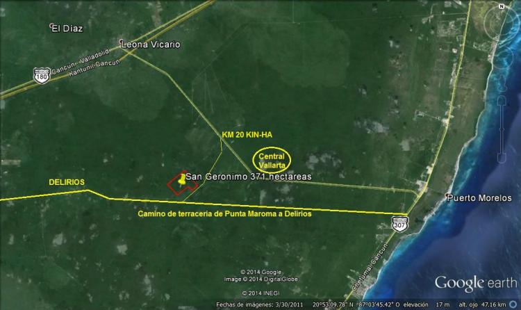 Foto Terreno en Venta en Puerto Morelos, Quintana Roo - 281 hectareas - U$D 33.720.000 - TEV37768 - BienesOnLine