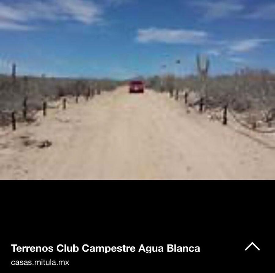 Foto Terreno en Venta en Club campestre Agua Blanca, La Paz, Baja California Sur - $ 1.300.000 - TEV278966 - BienesOnLine