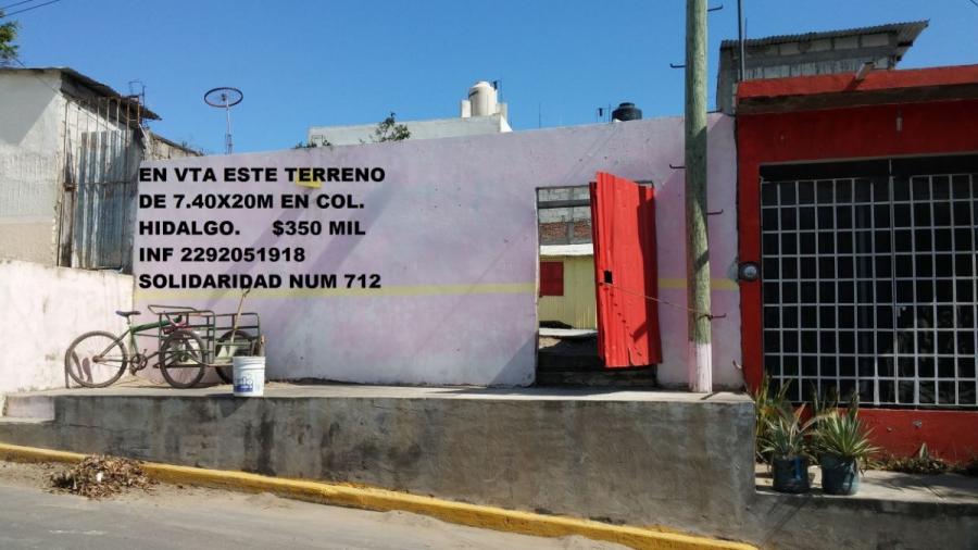 Foto Terreno en Venta en col hidalgo, Veracruz, Veracruz - $ 350.000 - TEV276997 - BienesOnLine