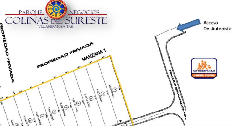 Foto Terreno en Venta en cOLINAS DEL sURESTE, Villahermosa, Tabasco - $ 5.000.000 - TEV138940 - BienesOnLine