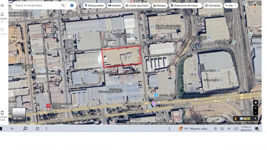 Foto Terreno en Renta en Ciudad Industrial Otay, Tijuana, Baja California - U$D 22.400 - TER360776 - BienesOnLine