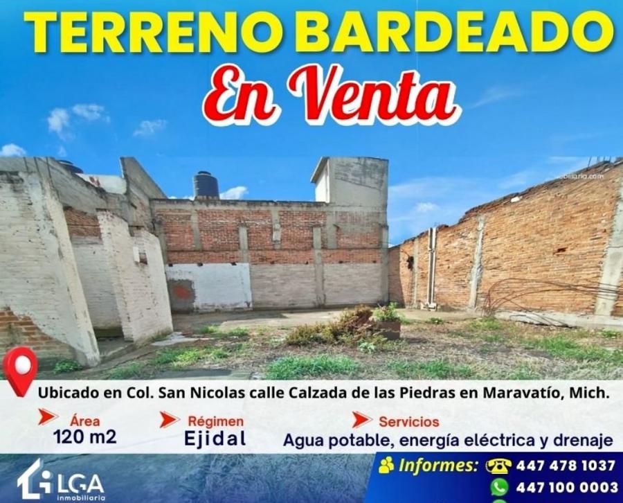 Terreno en Venta en Maravatío de Ocampo
