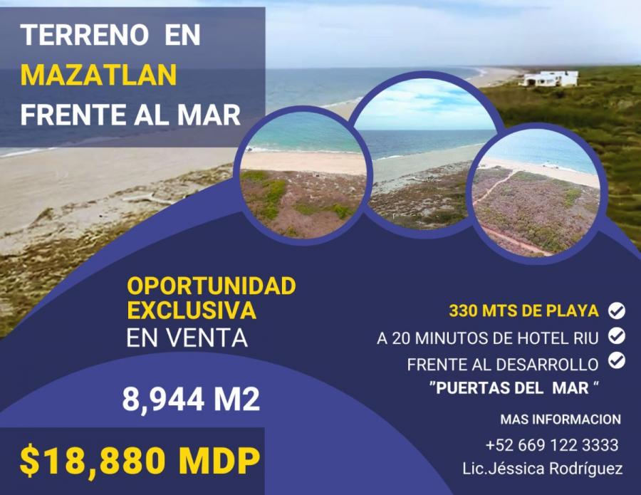 Foto Terreno en Venta en Piedras negras, Mazatln, Sinaloa - $ 18.880.000 - TEV350993 - BienesOnLine