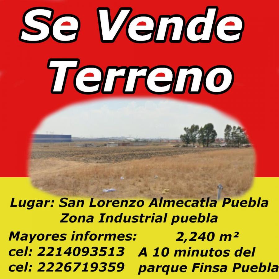 Foto Terreno en Venta en San Lorenzo Almecatla, Puebla - TEV318435 - BienesOnLine